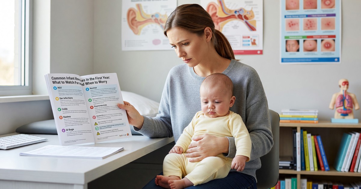 Common Infant Illnesses in the First Year: What to Watch For and When to Worry