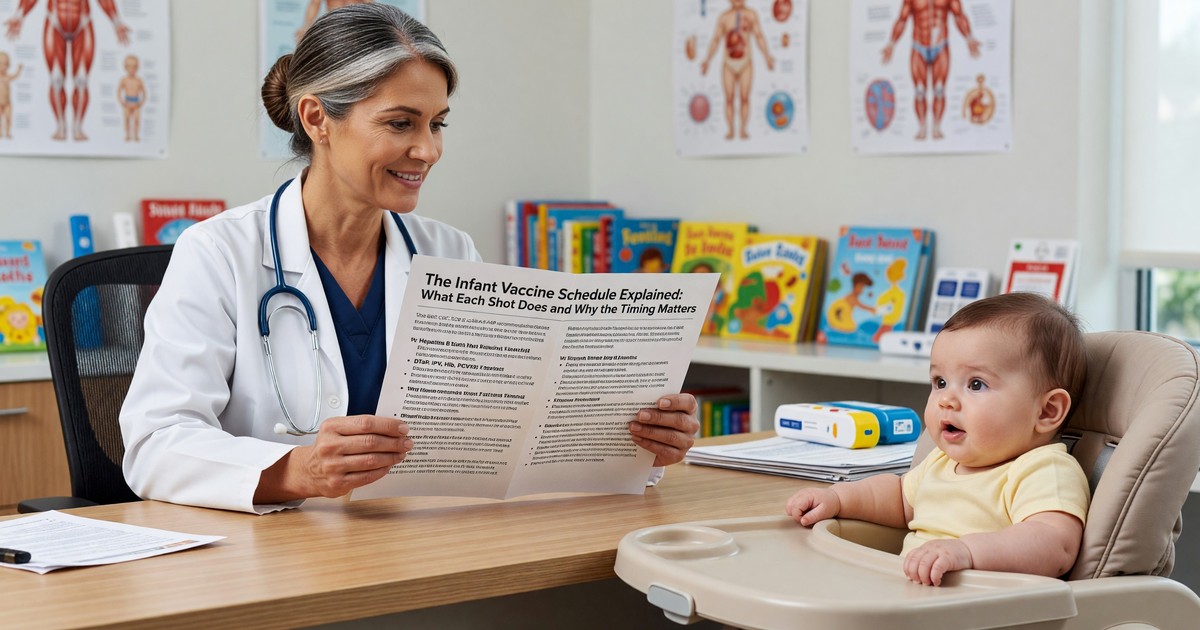 The Infant Vaccine Schedule Explained: What Each Shot Does and Why the Timing Matters